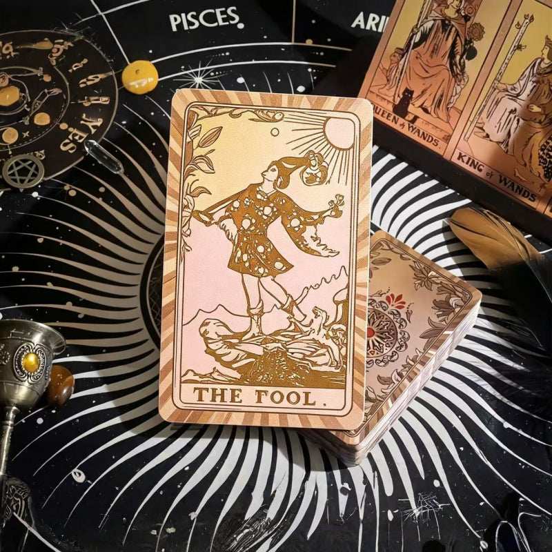 Pink & Gold Luxury Foil Tarot Deck