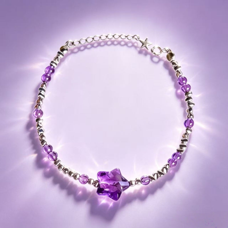 Star Power Natural Crystal Bracelet
