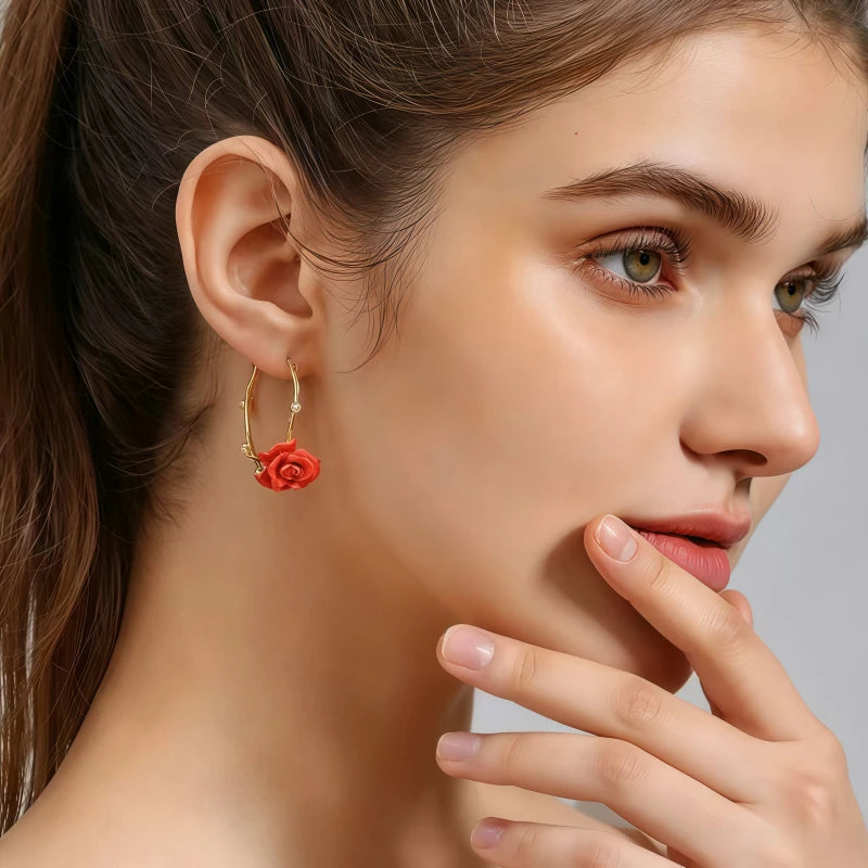 Boucles d'oreilles Elarose