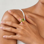 Tulip Fortune Faith Ring – Wear Love, Bloom Luck