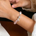 Bracelet Rose Bear en cristal naturel