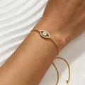 Bracelet bolo Œil Turc protection contre le mauvais œil