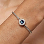 Devil's Eye Bracelet Lucky Eye Snake Bone Bracelet