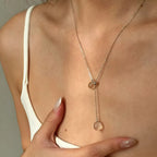 Collier à ajustement facile en quartz clair - Pureté intérieure et expression claire