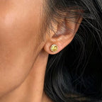 Boucles d'oreilles citrine taille « feu d'artifice » – Attirent richesse et carrière, énergie super étincelante