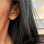 Boucles d'oreilles citrine taille « feu d'artifice » – Attirent richesse et carrière, énergie super étincelante
