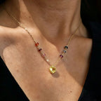 Collier Citrine Naturelle Pierre de Naissance Novembre – Richesse, Harmonie et Protection