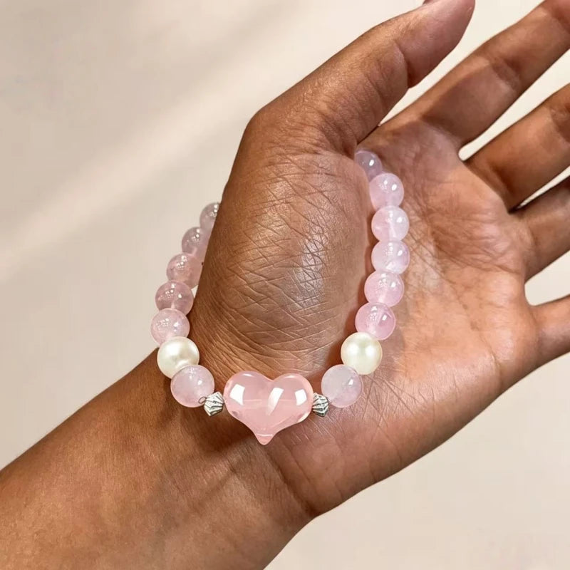 Bracelet de cristal naturel Prélude au véritable amour