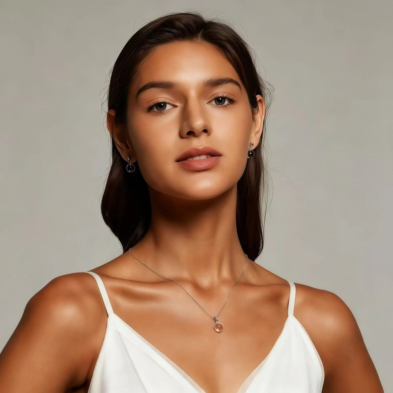 Collier en cristal naturel Moon Whisper