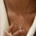 Collier en cristal naturel Serene Selflove