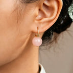 Boucles d'oreilles Nirvana Calm en cristal naturel