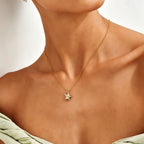 Polaris Mother-of-Pearl Necklace - Guarding Inner Intuition and Positive Intentions