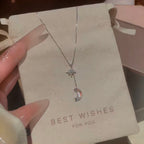 Twilight Shine Moon & Star Necklace - Calm Your Soul