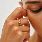 Bague Perle Polaris – Guidée par l'étoile, Bénie par la lumière