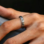 Starry Moon & Sun Couple Ring – Brings Good Luck & Positive Energy