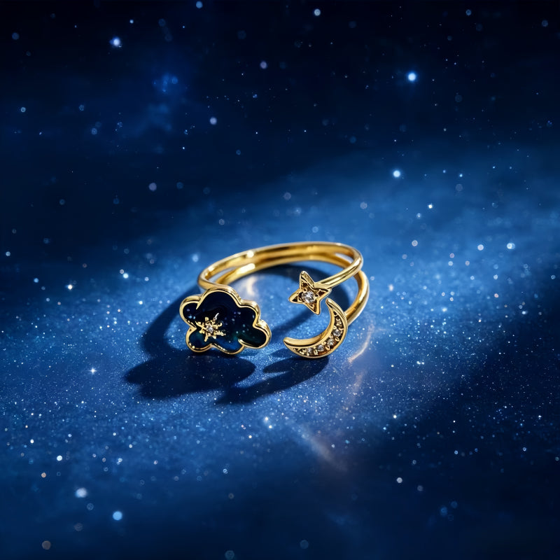 Bague en améthyste naturelle irrégulière – Calme l'esprit, approfondit l'intuition, attire la paix
