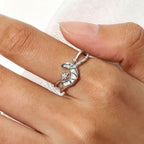 Moonnight Starry Silver Ring