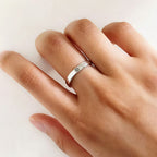 Sun and Moon Stay Together Couple Ring