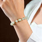 Bracelet Noble Cheval en Jade de Hetian