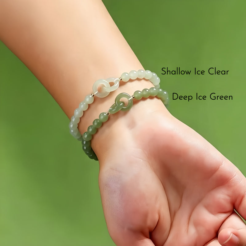 Bracelet Noble Cheval en Jade de Hetian