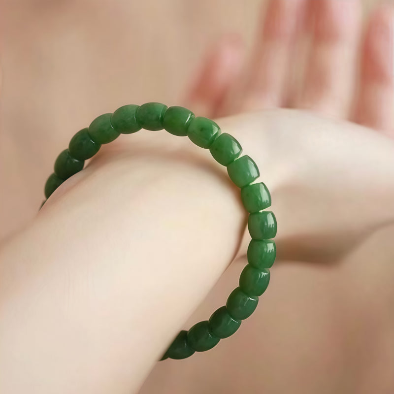 Bracelet Noble Cheval en Jade de Hetian