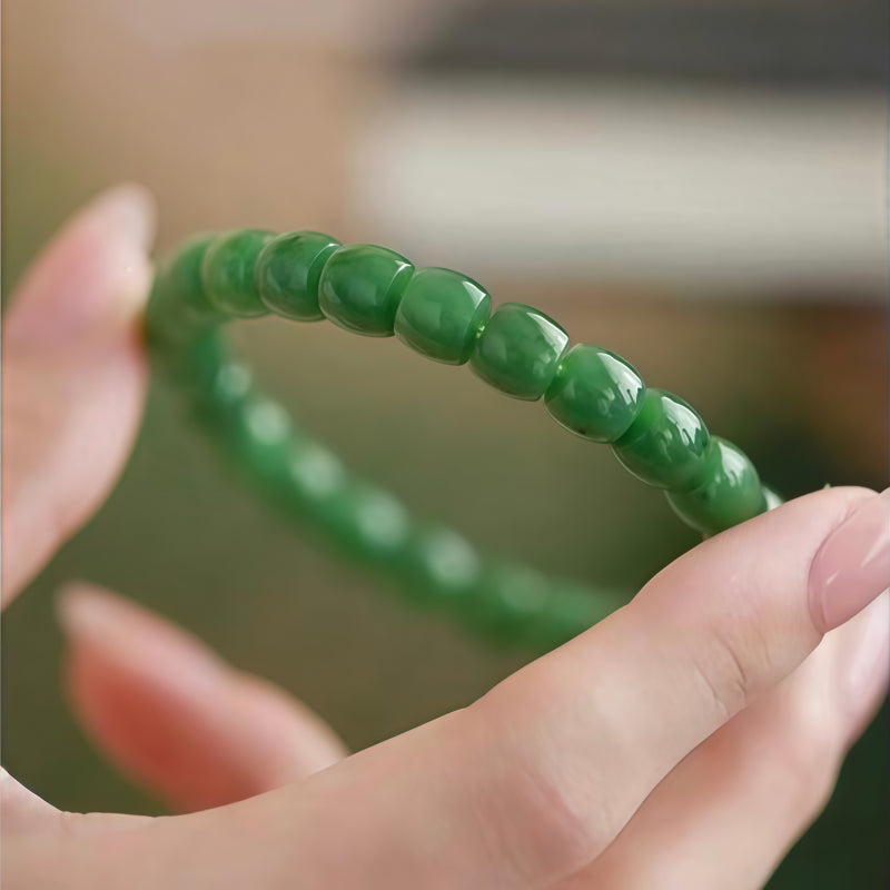 Bracelet Noble Cheval en Jade de Hetian
