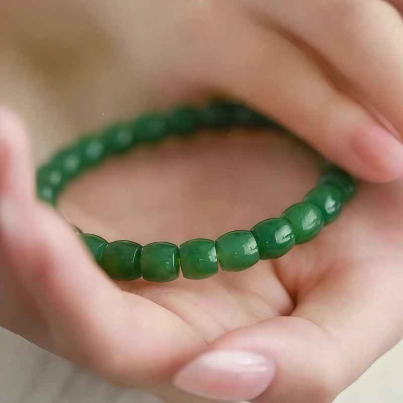 Bracelet Noble Cheval en Jade de Hetian