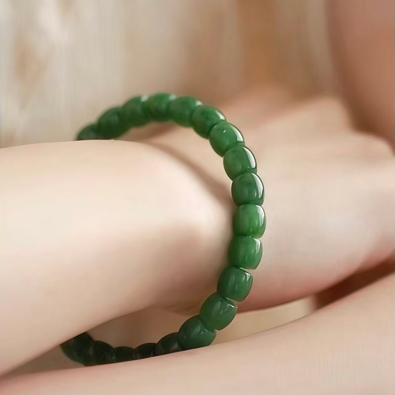 Bracelet Noble Cheval en Jade de Hetian