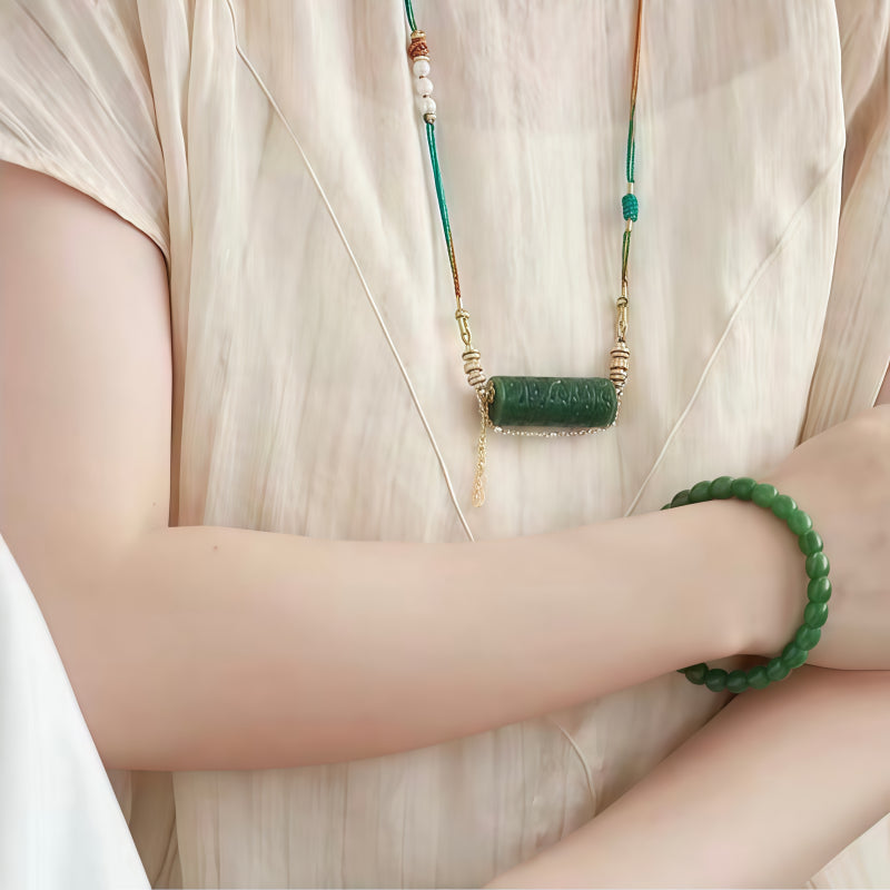 Bracelet Noble Cheval en Jade de Hetian