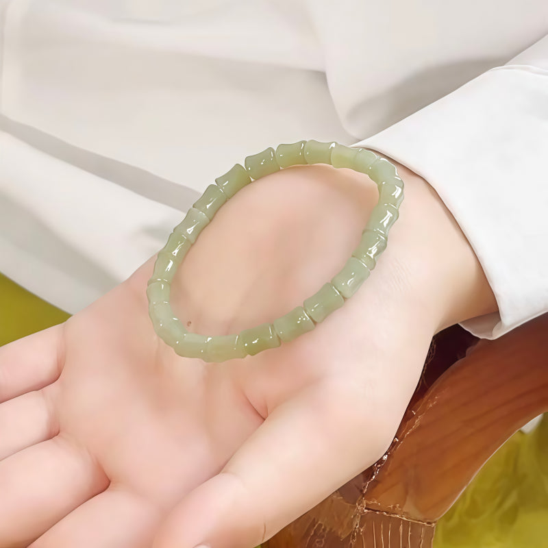 Bracelet Noble Cheval en Jade de Hetian