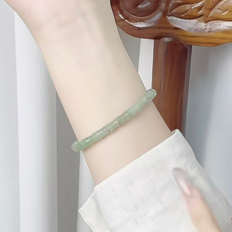 Bracelet Noble Cheval en Jade de Hetian
