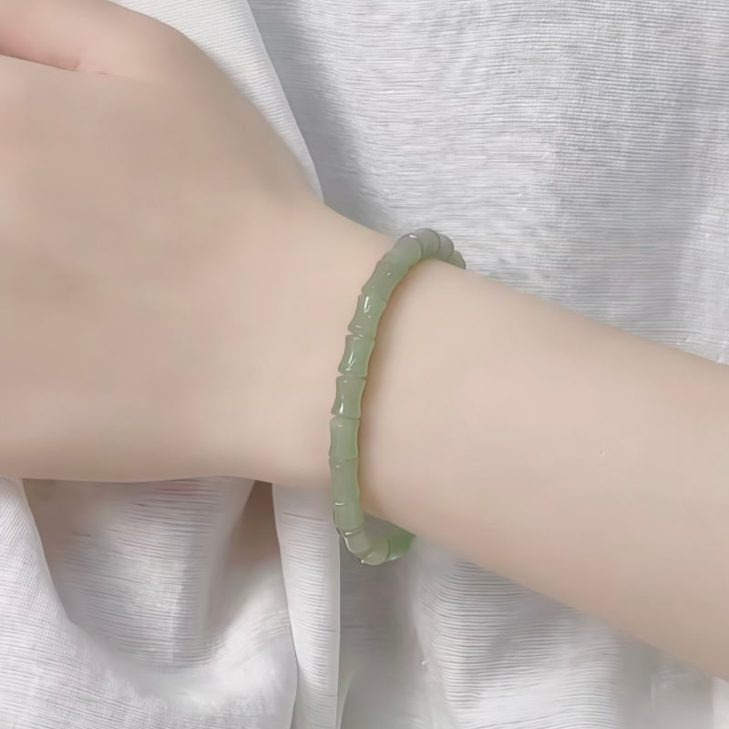 Bracelet Noble Cheval en Jade de Hetian
