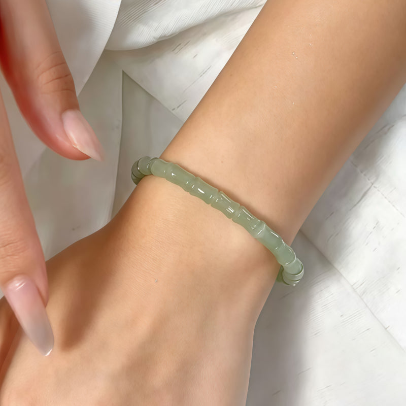 Bracelet Noble Cheval en Jade de Hetian