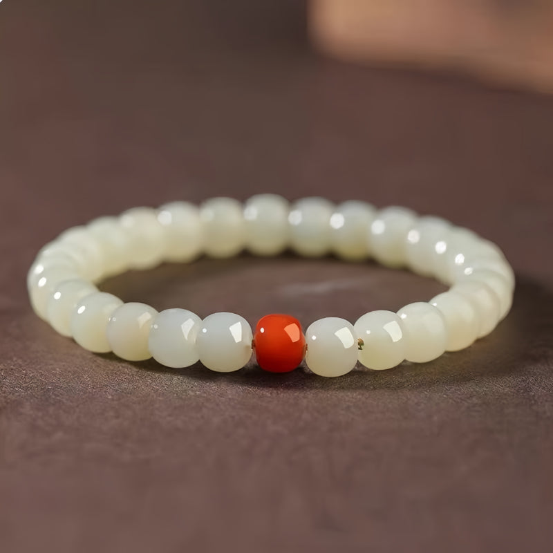 Bracelet Noble Cheval en Jade de Hetian
