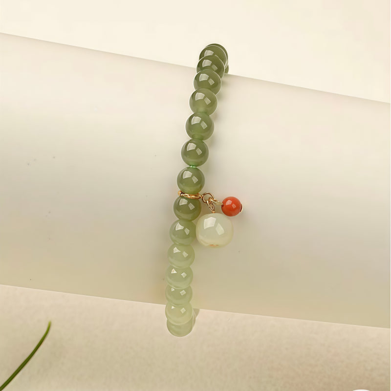 Bracelet Noble Cheval en Jade de Hetian