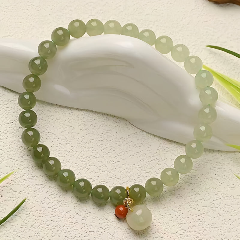 Bracelet Noble Cheval en Jade de Hetian