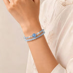 Bracelet aigue-marine Mana Bar
