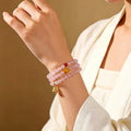 Bracelet aigue-marine Mana Bar