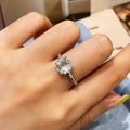 Bague Cristal Clair Naturel Pur Pleine Imagination