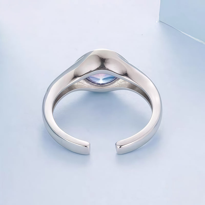 Colorful Evil Eye Open Ring - Protection & Strength