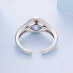Colorful Evil Eye Open Ring - Protection & Strength