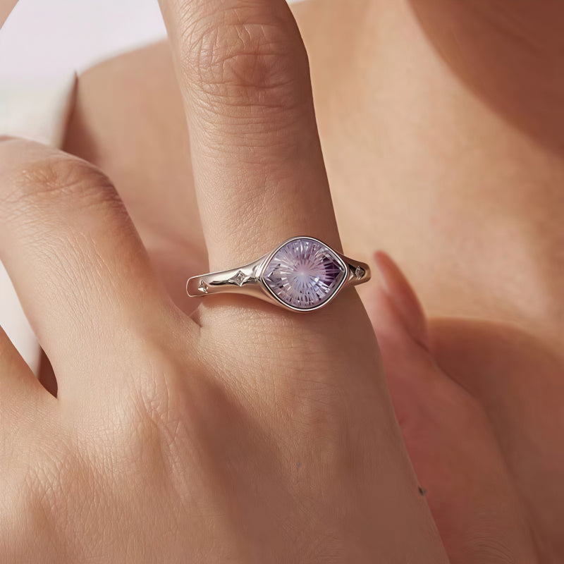 Bague ouverte colorée Mauvais œil - Protection et force