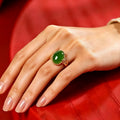 Bague porte-bonheur en Jade de Hetian – Une touche de chance au quotidien