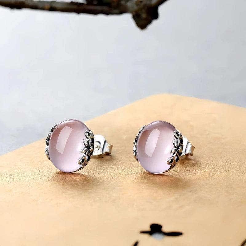 Boucles d'oreilles en cristal naturel Pure Love