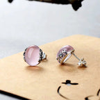 Boucles d'oreilles en cristal naturel Pure Love