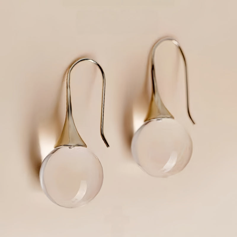 Boucles d'oreilles en cristal naturel Joyful Genesis