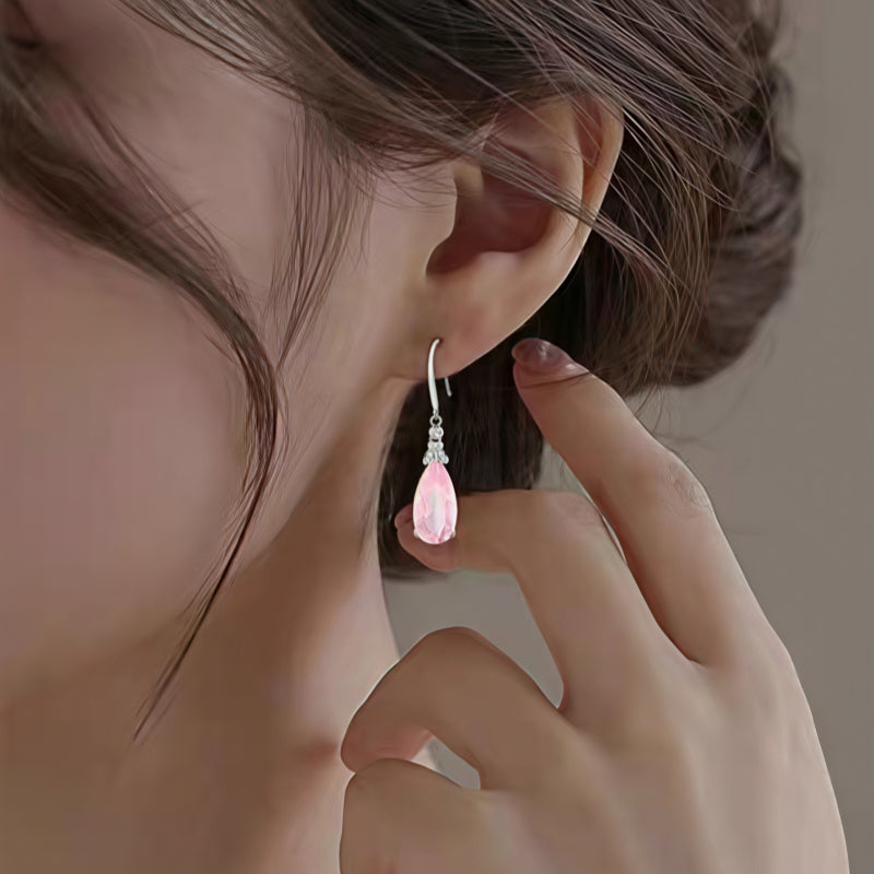 Boucles d'oreilles en cristal naturel Seraphina Roseveil
