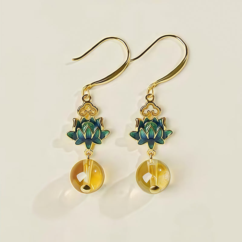 Boucles d'oreilles Verve Cristal Naturel Solace