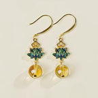 Boucles d'oreilles Verve Cristal Naturel Solace