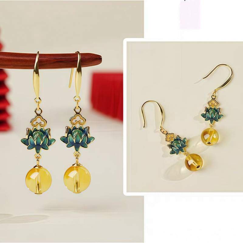 Boucles d'oreilles Verve Cristal Naturel Solace